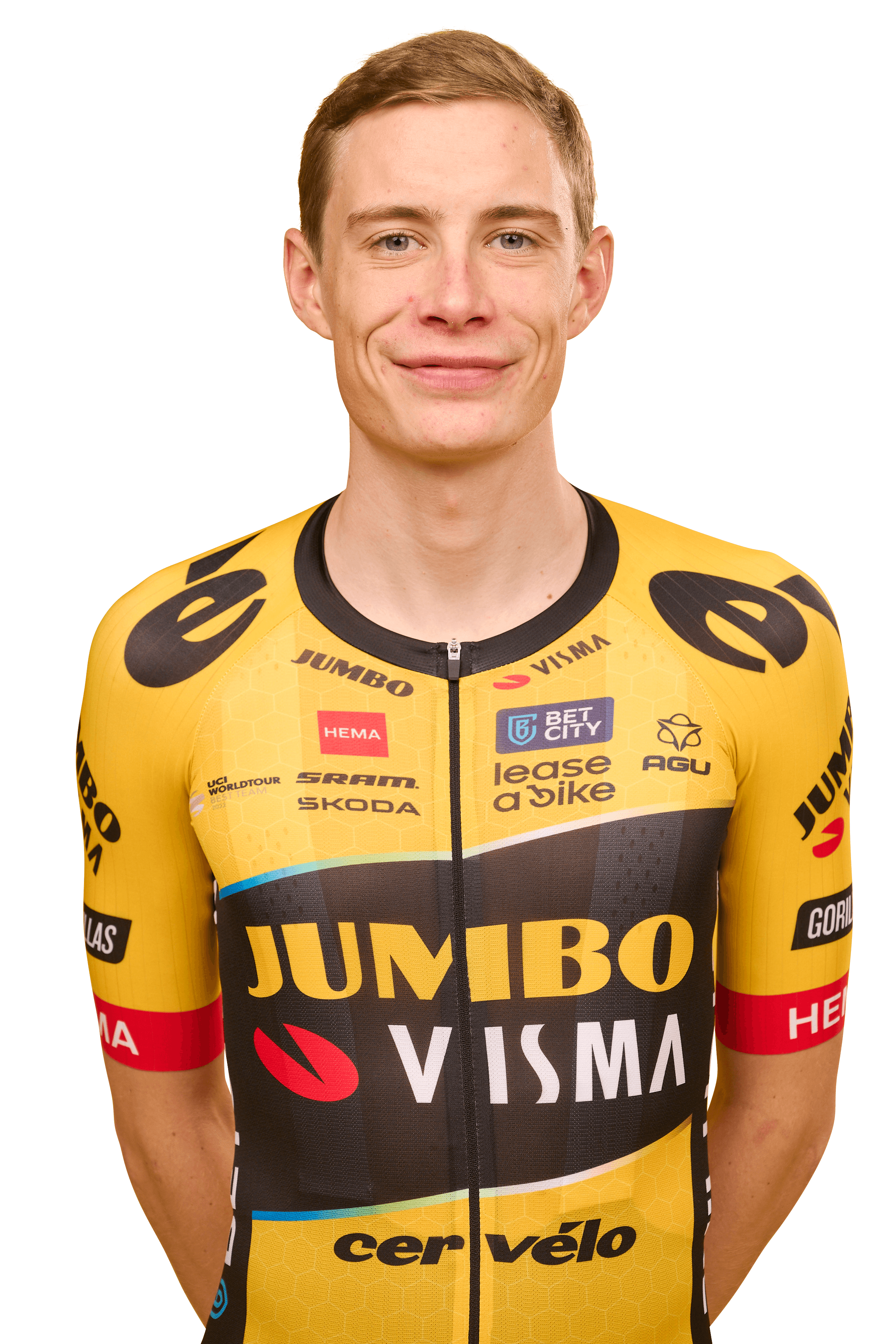 Team portrait of Jonas Vingegaard.